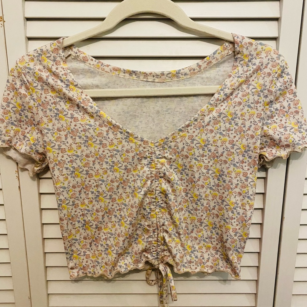 Floral Crop Top